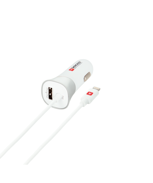 Auto-Ladegerät für den Zigarettenanzünder mit Lightning Connector Kabel: USB Car Charger & Lightning Connector